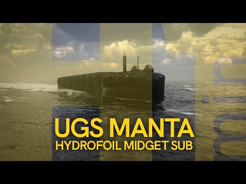 H1MIN: UGS MANTA - Hydrofoil midget submarine