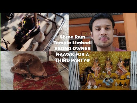 New Vlog Shree Ram Temple Limbodi❤️🙏♥️🎇🎆 #ram #rambhakt #hanumanji #hindugod #hinduism #vlog #shorts