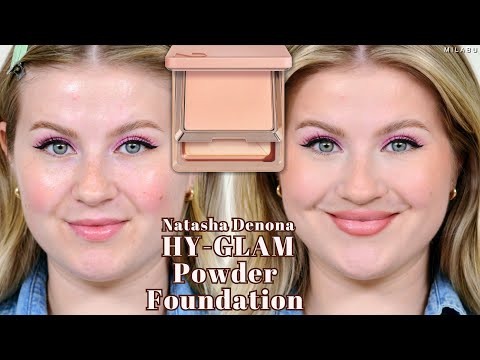 BEST POWDER FOUNDATION? Natasha Denona HY-GLAM Powder Foundation Review | Milabu