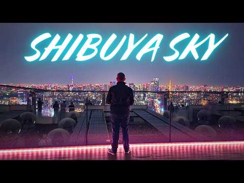 Tokyo's Shibuya Sky: A Spectacular Night Panorama! Japan Travel Vlog