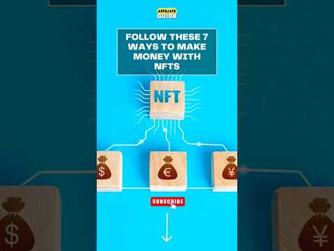 5 Ways to make money from NFT #earnmoneyonline #makemoneyonline #shorts