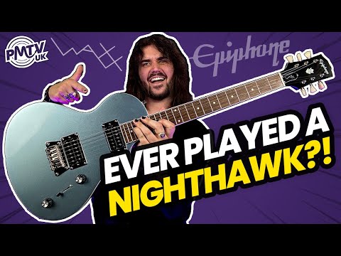 Epiphone WAXX Signature Nighthawk Studio - A New Take On The Quirky 'Forgotten' Gibson Model!