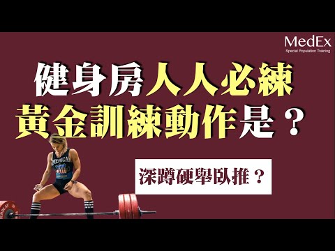 運動健身必練動作？深蹲、硬舉還是臥推？最好的訓練系統又是什麼？【醫適能 蔡奇儒】