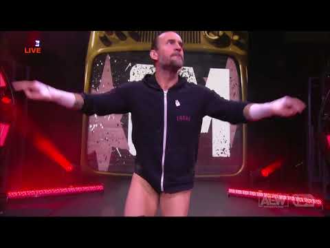 CM Punk Entrance: AEW Dynamite, April 20, 2022