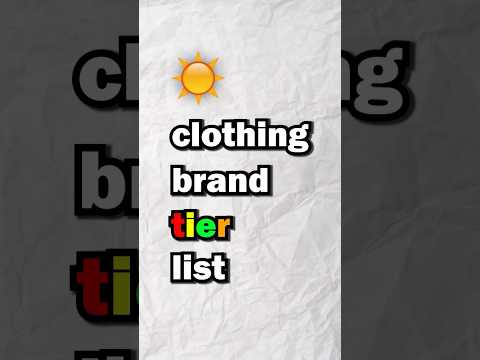 Summer Drip Tier List #shorts #drip #summerfashion