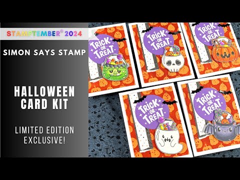 STAMPTEMBER Limited Edition Halloween Kit | AmyR Halloween 2024 Card Series #16