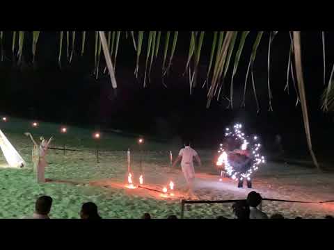 โชว์ควงกระบอกไฟ @ Phuket marriott resort (Merlin beach) EP.5