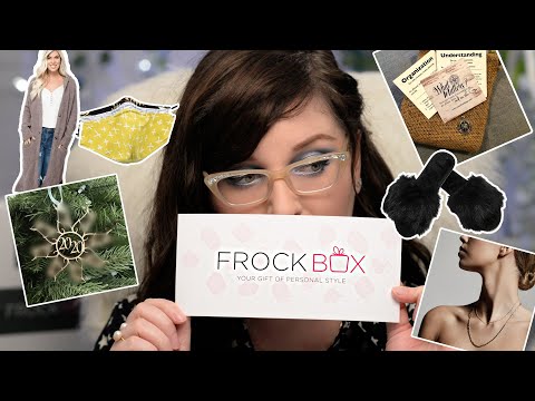 Frockbox Holiday Giftbox 2020 Unboxing & Review | CORRIE V