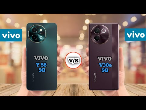 VIVO Y58 VS VIVO V30e full camparing space||