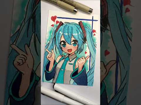 Hatsune miku drawing ✨ #亞北ネル #miku #neru #gacha #vocaloid #hatsunemiku #igotyou #gotchu!