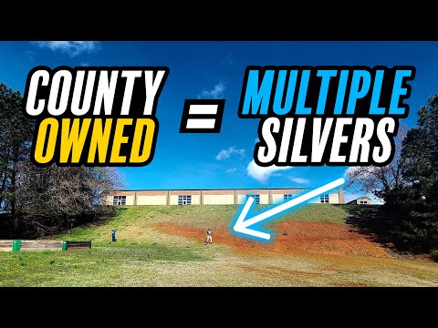 MULTIPLE SILVERS! Metal Detecting In Public Areas Owned By The County!