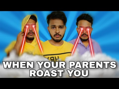 When Your Parents Roast You🌚🥴 #aruj #funny #shorts #youtubepartner