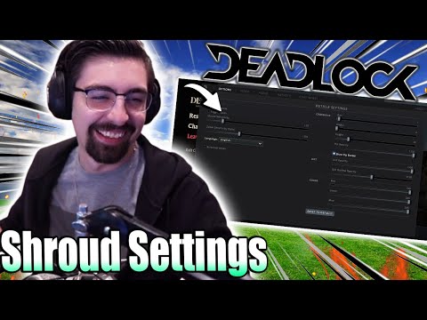 Shroud Best Deadlock Settings And DPI | Shroud Crosshair Sensitivity