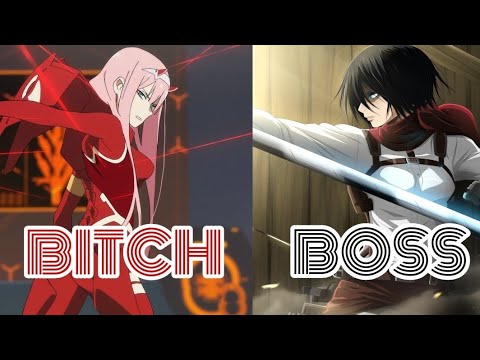 Zero two edit / Mikasa edit - Boss bitçh doja cat /boss bitçh tiktok /Zerotwo tiktok / Mikasa tiktok