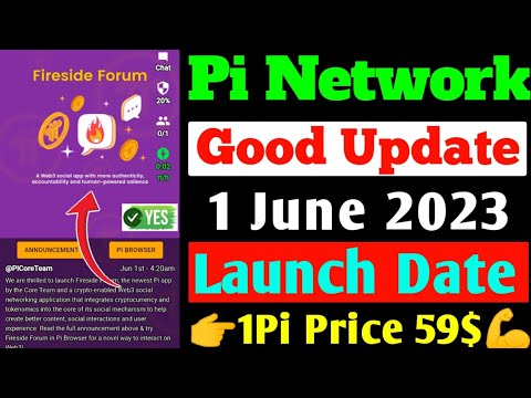 Pi Network New Update Today || Pi Network || Pi Launch Date || Pi Fireside Forum Update || Pi News