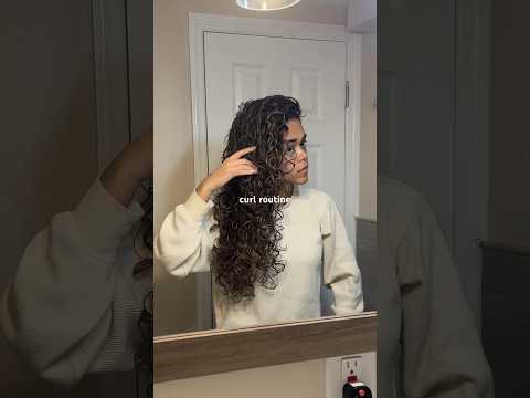 my curl routine 💋 #curlyhair #curlyhairtutorial #washdayroutine #curls #curlygirl #curlyhairproduct