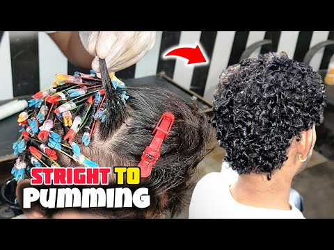 Pumming Hair Treatment कैसे करें 😱 | Pumming Kaise Kare At Home | Hair Treatment For Men Curly Hair