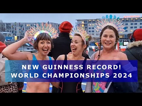 Our Guinness World Record! Winter Swimming World Championships 2024, Tallinn