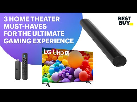 3 Home Theater Must-Haves for the Ultimate Gaming Experience | Best Buy