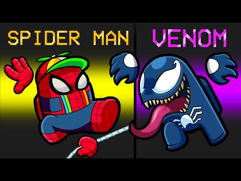 SPIDERMAN vs VENOM Mod in Among Us...