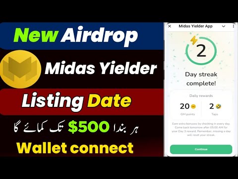 Midas Yielder App | Midas Yielder Airdrop | Midas Yielder wallet connect | Midas Airdrop