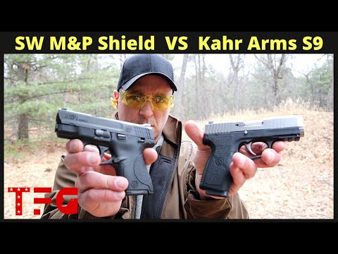 S&W M&P Shield VS Kahr Arms S9 - TheFirearmGuy