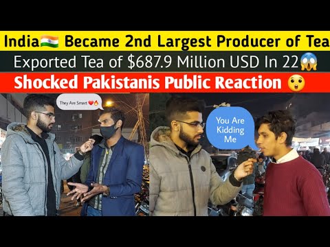 India Become 2nd Largest Producer Of Tea || Indian vs Pakistani farming? || Pakistan Public Reaction