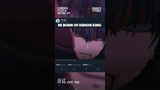 The demon King Anous - #demons #shorts #animecommunity #anime