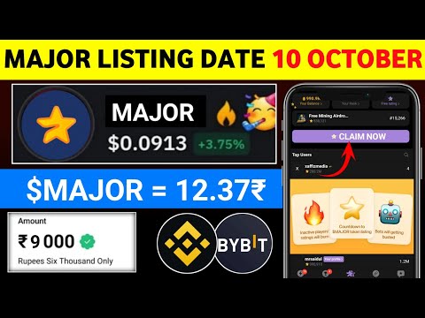 Major Airdrop Claim | Major Airdrop Launch on Binance | Major Airdrop Eligibility | Major Airdrop