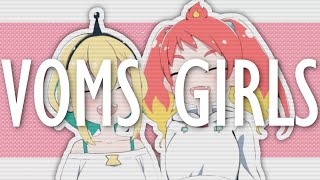 [VTuber Rap] VOMS Girls | Amano Pikamee[天野ピカミィ] | Hikasa Tomoshika[緋笠トモシカ] | (prod. anti social kid)