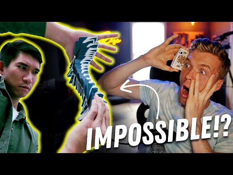 REACTING to the WORLD'S  most CREATIVE CARDISTRY!!