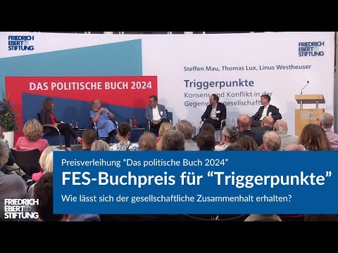 Preisverleihung „Das politische Buch“ 2024 für „Triggerpunkte"