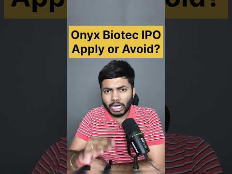 Onyx Biotec IPO Apply or Avoid?🔥| Latest IPO GMP #ipo #buyback #shortsfeed #hyundai