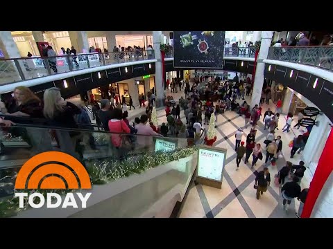 Last-minute holiday shopping underway for millions across the US