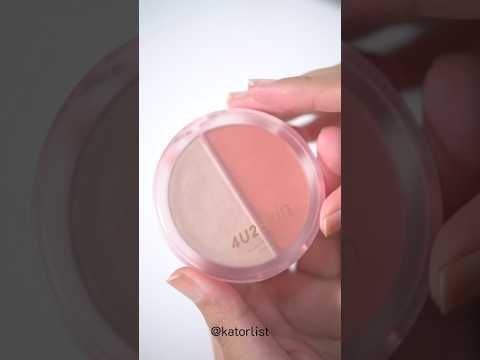 4U2 BLUSH & HIGHLIGHT DUO CREAM #รีวิวบิวตี้ #makeup #getreadywithme #beauty #skincare #4u2