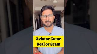 Aviator Game Real or Scam #aviatorgamerealorfake