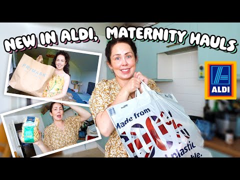 Aldi Top Up Haul, Maternity Haul & The Start Of the Decluttering! 2024 New in Aldi, Primark and ASOS