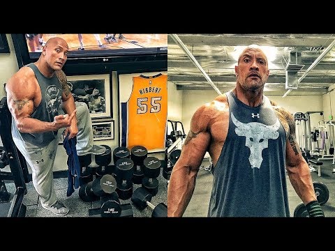 Dwayne 'THE ROCK' Johnson Workout 2018