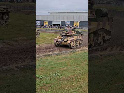 M3A1 Stuart III and Panzer III at the TANKFEST 2024 - The Tank Museum