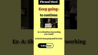 Phrasal Word #letslearnenglish #shorts #viral