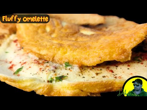 Soft & Fluffy Omelette | Fluffy Omelette Recipe | Fluffy Omelet | Breakfast Recipe | Bread Omelette