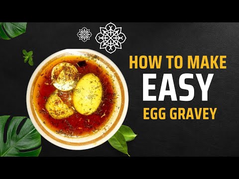 How to Make Easy Egg Gravey Recipe | Egg Gravey banane ka tarika | Salt & Sugar Foods