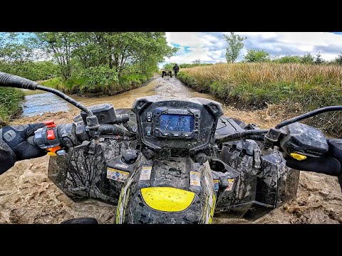 Riding The Hardest Trail In The Country On 1000cc Super Quads! *WOW*