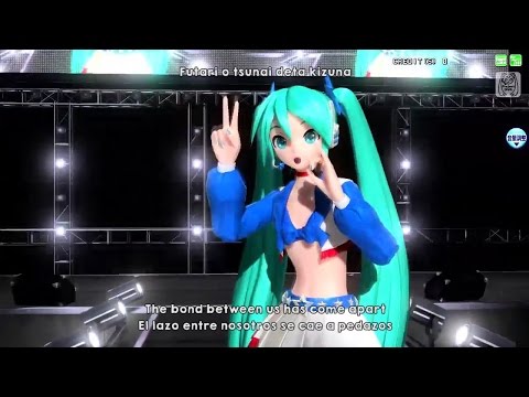 [Project DIVA] Just Be Friends - Hatsune Miku cover [English, Spanish & Romaji subs]