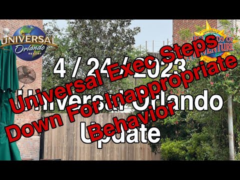 UOR Update 4/24/2023 - Universal Executive Removed Inappropriate Behavior