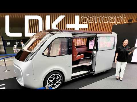 New Sharp LDK+ EV Concept : Your Living Room on Wheels