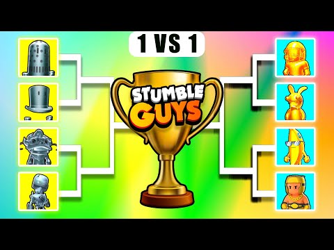 SILVER vs GOLDEN Skins Tournament in Stumble Guys🔥