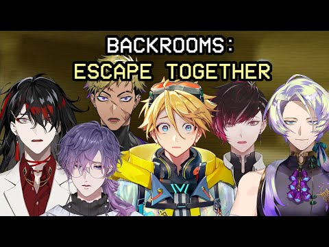 【BACKROOMS: ESCAPE TOGETHER】MALE VTUBERS IN THE BACKROOMS【NIJISANJI EN | Yu Q. Wilson】