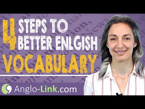 Better English Vocabulary | 4 steps to learn new words effectively!