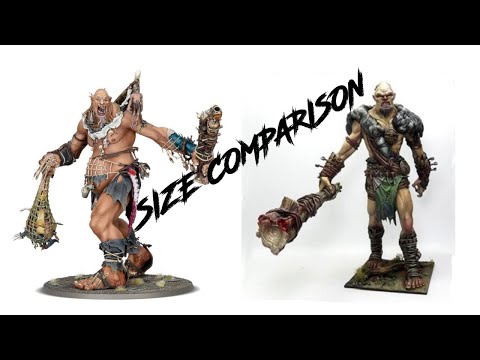 Mega Gargant Unboxing and Mantic Giant Comparison